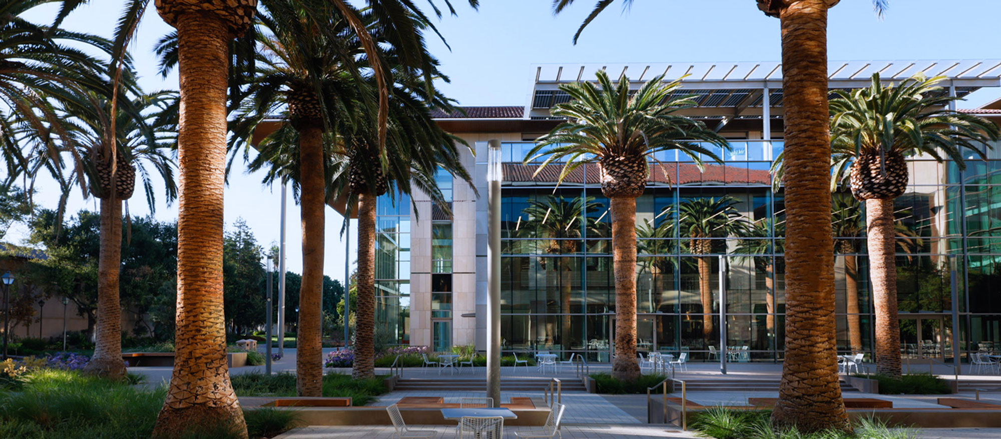 stem building courtyard